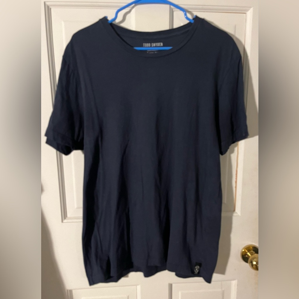 Todd Snyder Men's Dark Blue Premium Jersey Size Large